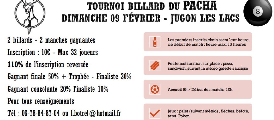 Tournoi Le Pacha